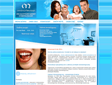 Tablet Screenshot of dentysta.med.pl